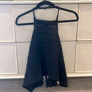 Free People Beach Black Halter Top